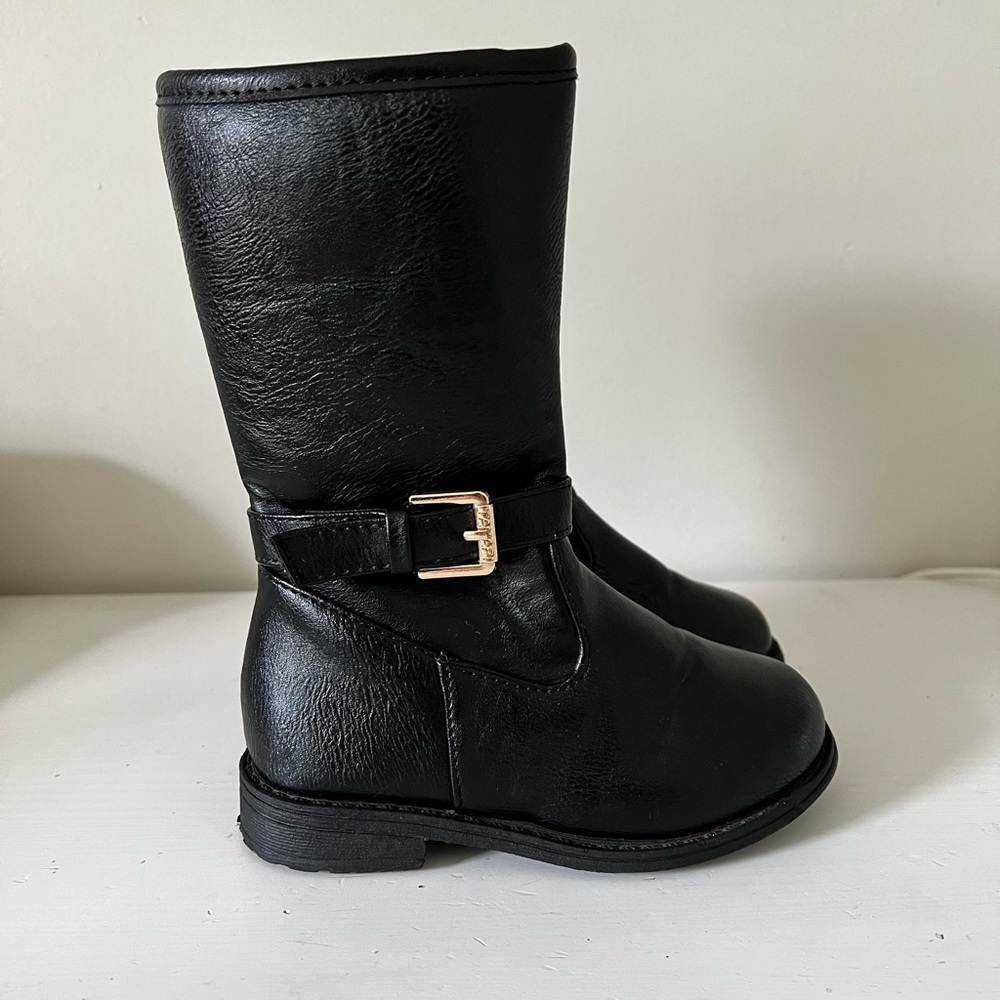 Toddler Girl Tahari black high boots